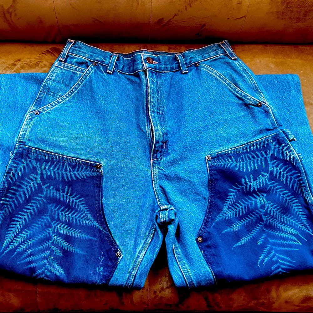 RARE Vintage Upcycled Carhartt Double Knee Jeans!